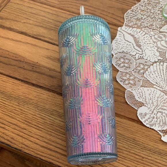 Starbucks iridescent mermaid scales 24 oz tumbler cup - Picture 8 of 8